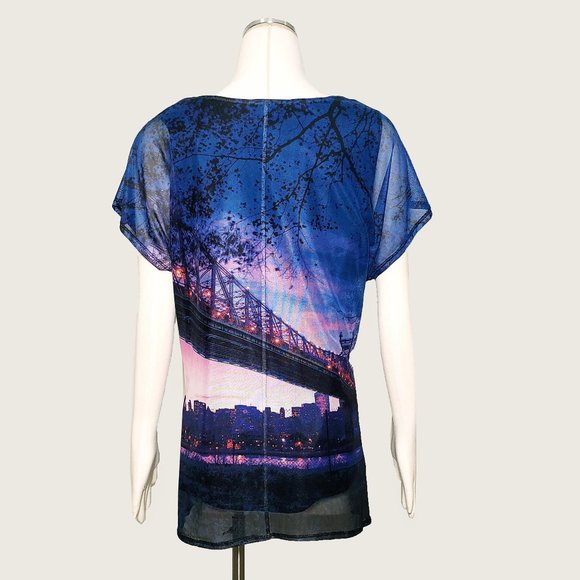 Style&co. Landscape Top - Picture 6 of 8